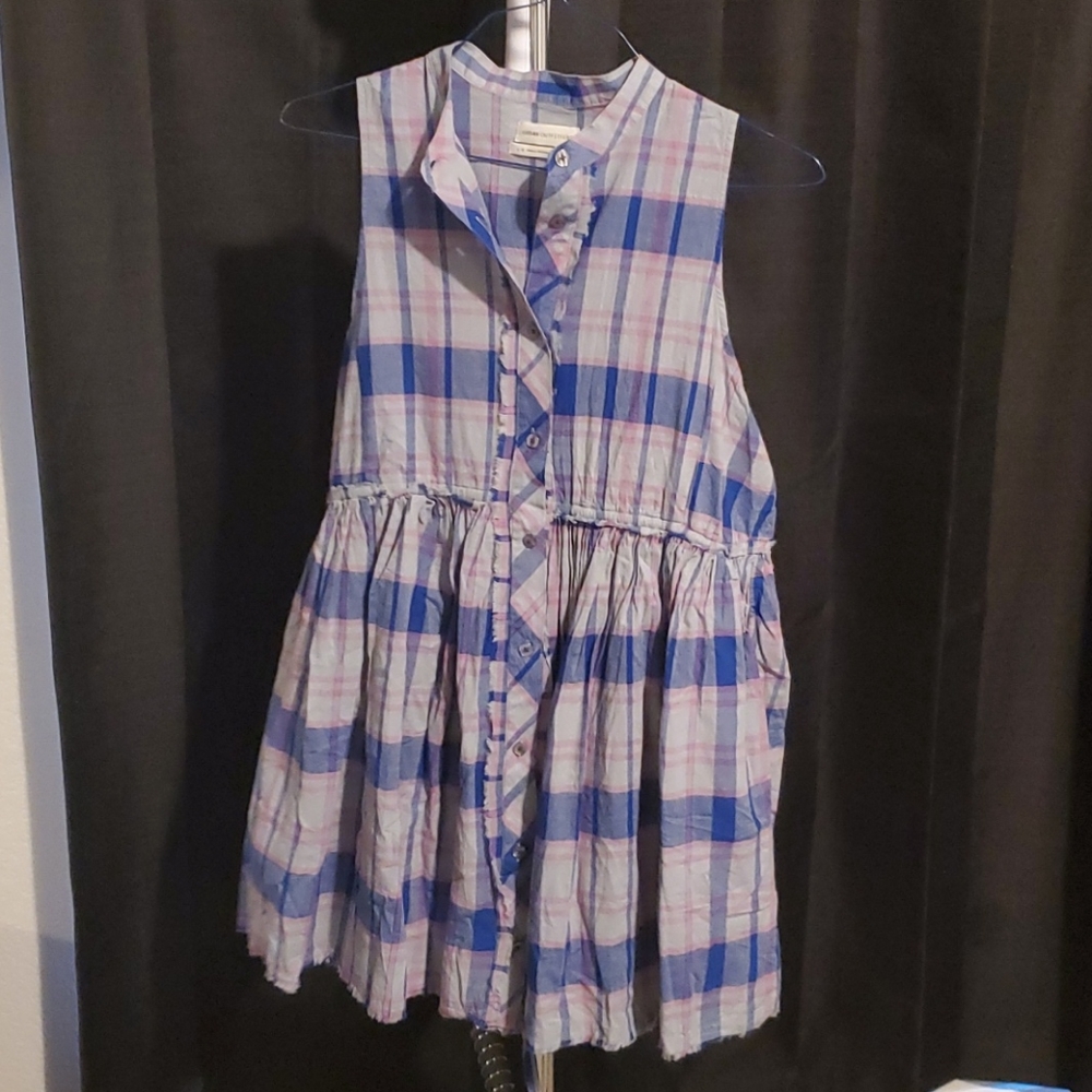 Urban outfitters plaid dress L